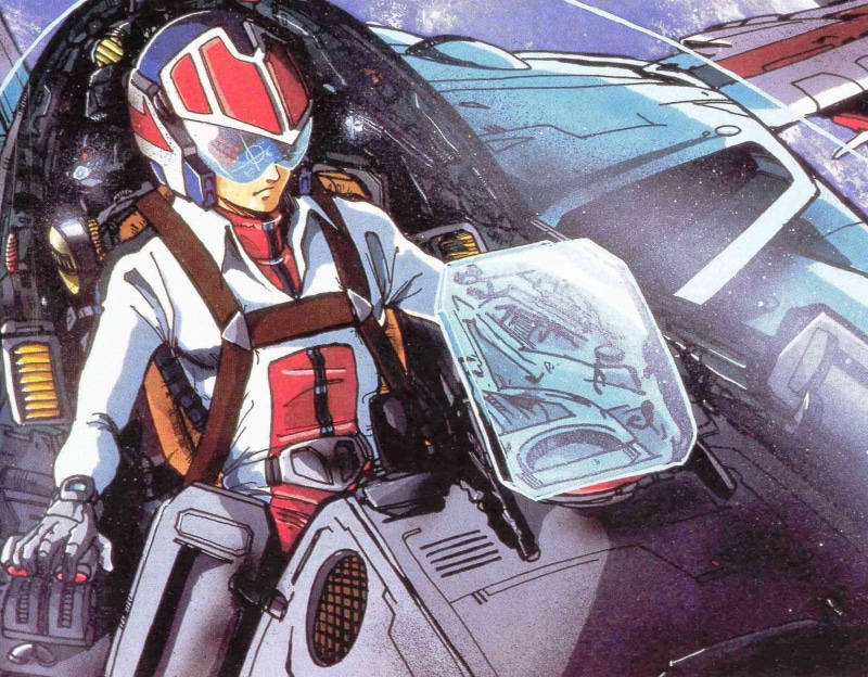 720P超高清！太空堡垒女武神战机壁纸合集