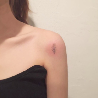 女生纹身部位头像合集 30张高清好看的女生部位纹身头像