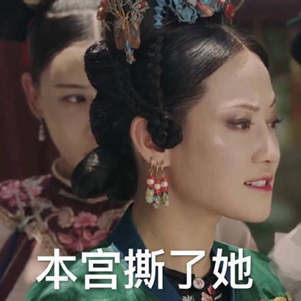 现在聊天都在用延禧攻略表情包？