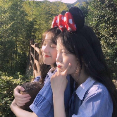 34张霸气二人闺蜜头像！高清好看的个性女生头像合集