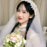 9张超清新的真人女生婚纱头像，快存起来当头像