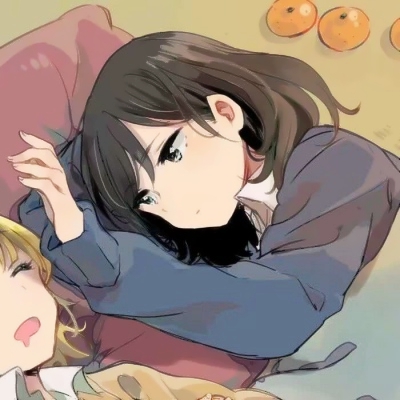 好看的动漫女生闺蜜头像合集 微信用两张一组的快存起来