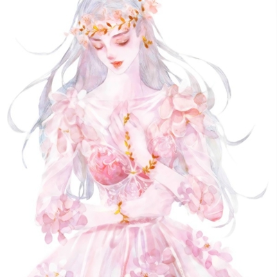 36张精致高贵手绘女生头像 高清优雅氛围感拉满