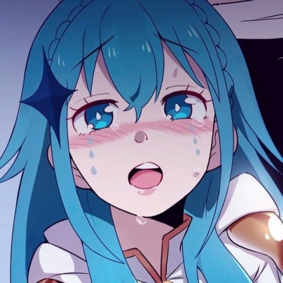 7张超好看的蓝色系二次元女生头像合集