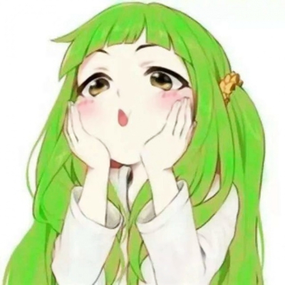 8张超治愈！女生专属可爱绿色系动漫头像合集