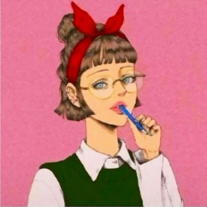超飒手绘女生头像！9张高清霸气款直接存
