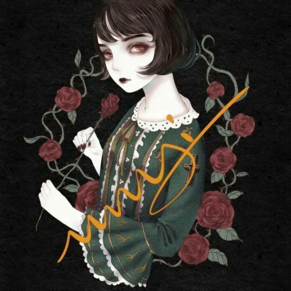 暗黑系诡异动漫女生头像！20张超清氛围感女头分享