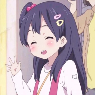 9张不同表情的可爱动漫女生头像，软萌感拉满