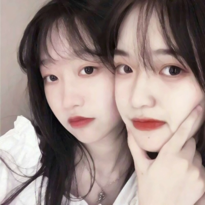 18张高清可爱双人闺蜜同框头像合集