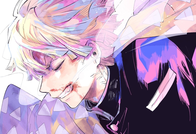 《鬼灭之刃》我妻善逸高清壁纸合集