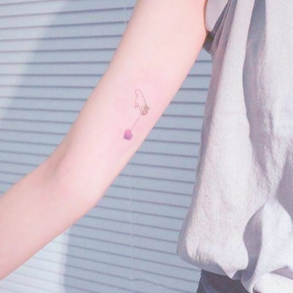 女生纹身部位头像合集 30张高清好看的女生部位纹身头像