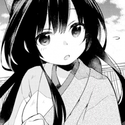 8张黑白日系动漫女生头像 适合当微信头像的来啦