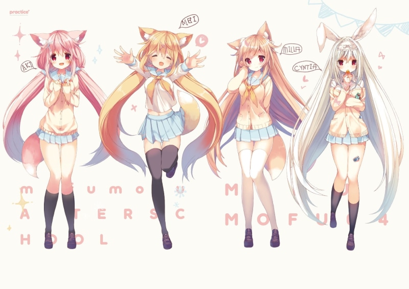 这组二次元兽耳娘壁纸太绝了