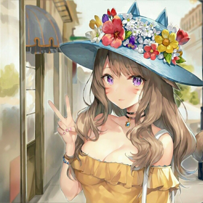 13张高清狐耳动漫女生头像 好看的二次元狐娘头像合集