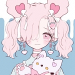 8张同款闺蜜动漫头像 一次配齐个性女生头像素材