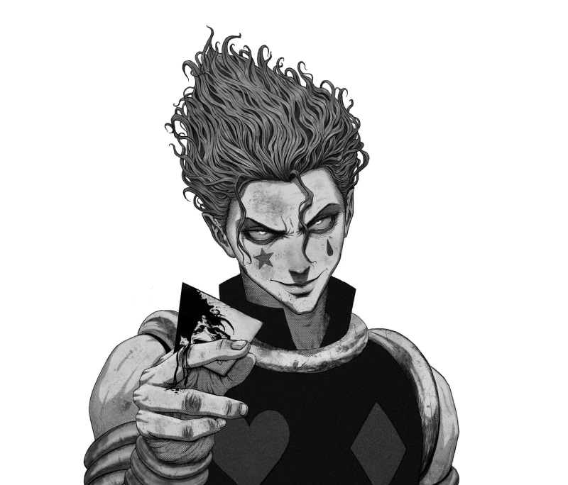 超帅《我独自升级》同人壁纸！超清1080P黑白漫画手稿