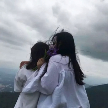 16张高清可爱女生闺蜜头像网图分享