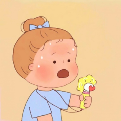 卡通小女孩微信头像来啦！9张高清超萌可爱款一次看够