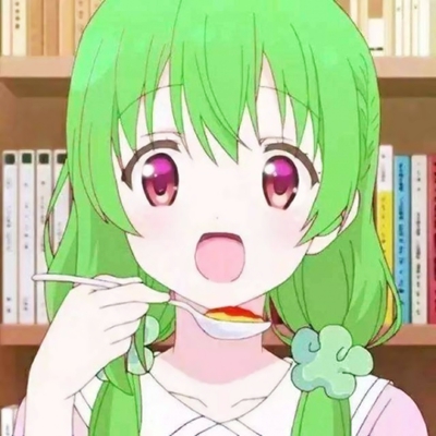 8张超治愈！女生专属可爱绿色系动漫头像合集