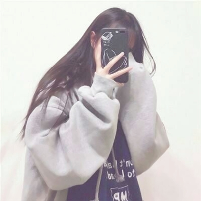 9张拿手机挡脸的高清自拍女生头像合集
