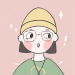 9张呆萌可爱的卡通动漫女生QQ头像，软乎乎超治愈