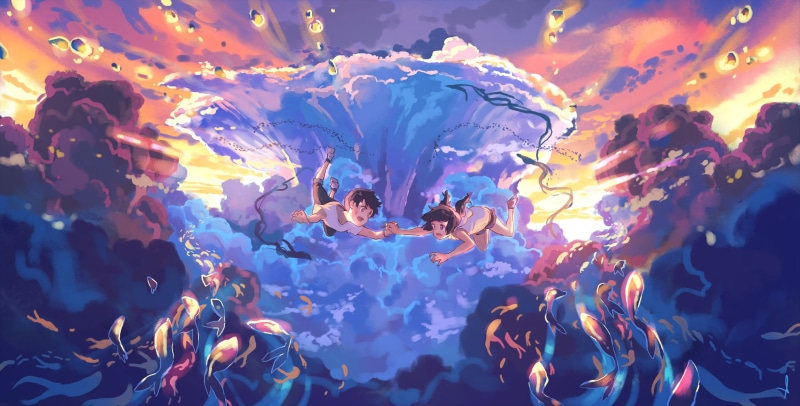 天气之子壁纸｜森岛帆高与阳菜的治愈动漫高清画面