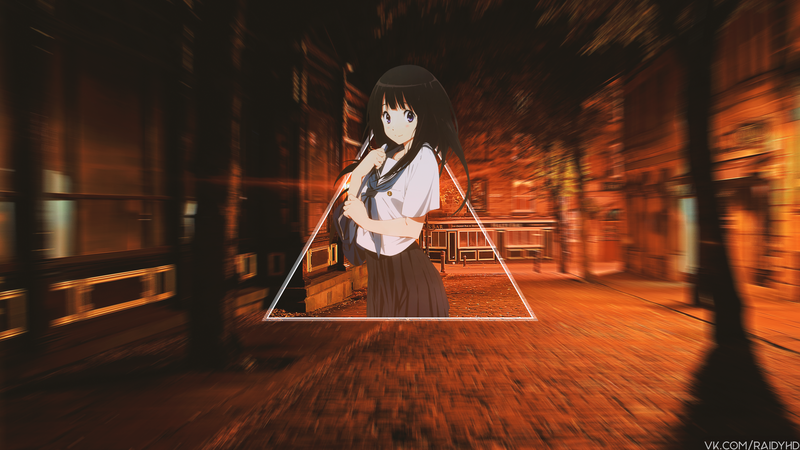 《冰菓千反田爱瑠画集 画中画高清壁纸合集》