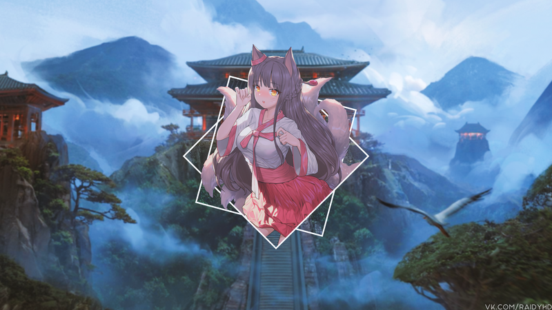 多格式二次元少女画中画壁纸合集