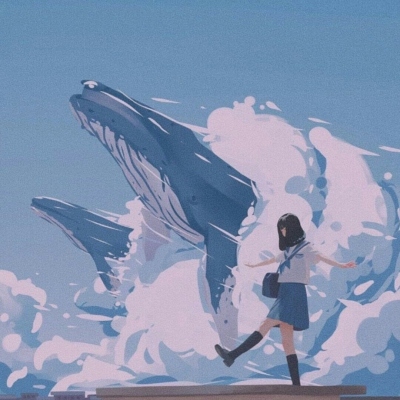 仙气感拉满！8张ins风动漫手绘女生头像