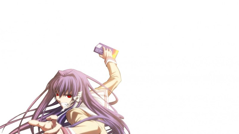 凶狠红发暴怒少女 动漫壁纸合集