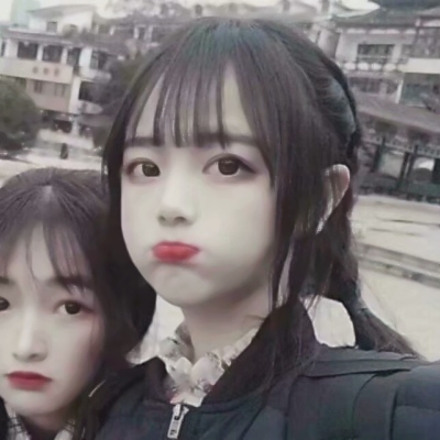 18张高清可爱双人闺蜜同框头像合集