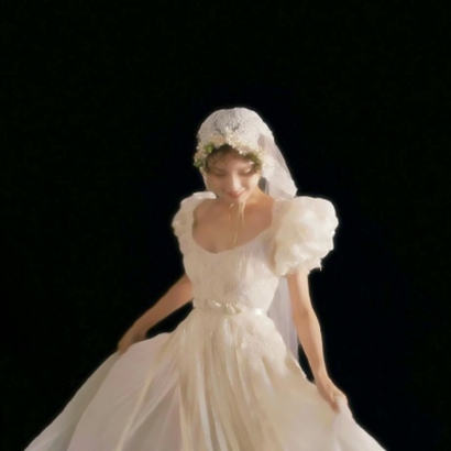 19张高清白色婚纱女生头像 氛围感拉满