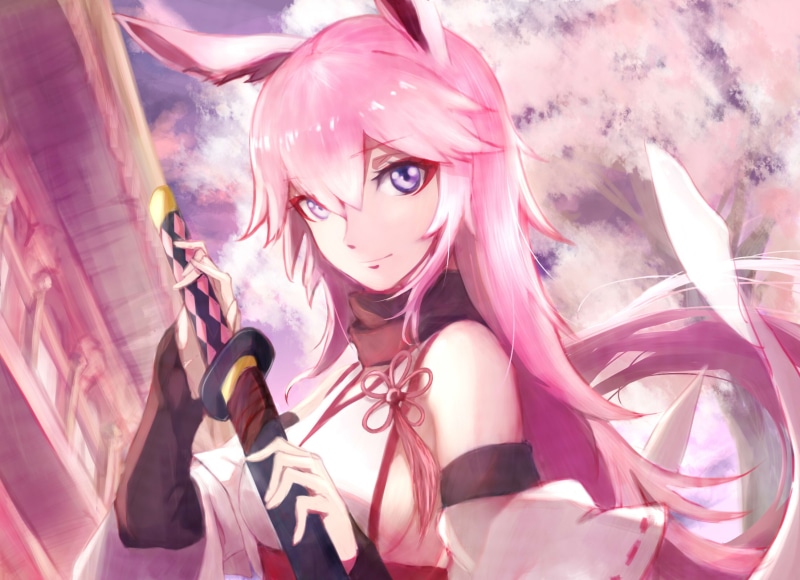 八重樱的粉海之约 崩坏3绝美壁纸