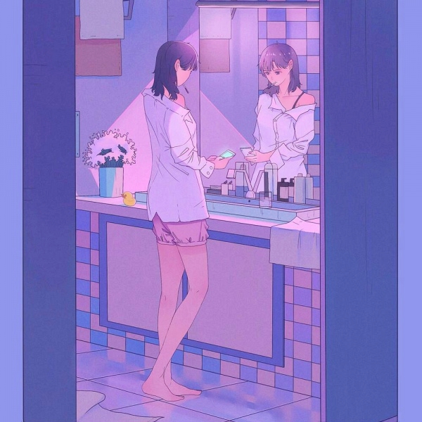 女生头像简单干净漫画 9张超清好看的卡通女生头像合集