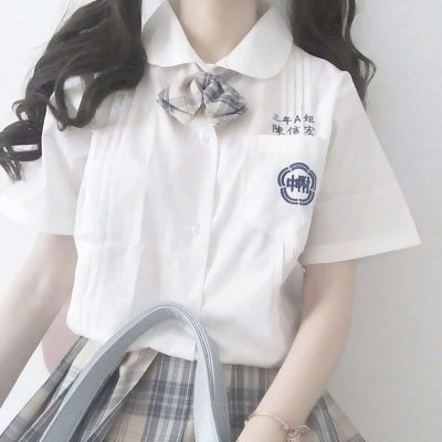 不露脸的JK真人半身头像 8张高清好看的部位女头分享