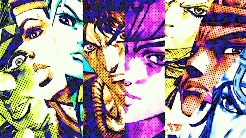 《JOJO的奇妙冒险》全系列主角高清壁纸合集