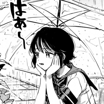 9张氛围感拉满的黑白漫画风女生头像，小众又高级