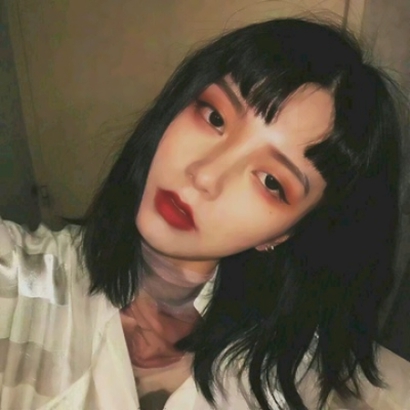 36张高清原宿风丧系女生头像合集