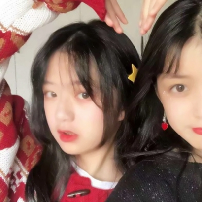 超火双人闺蜜头像 16张高清新潮女生头像来啦