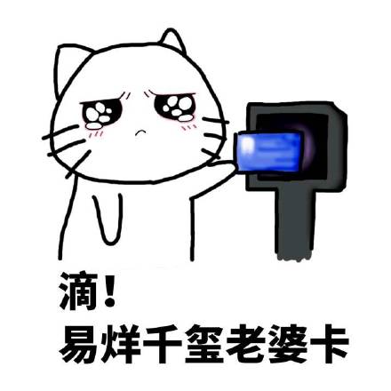 滴！老婆卡表情包来啦