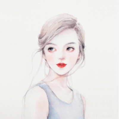 成熟女人味手绘微信头像来啦！6张高清有气质的女生卡通图