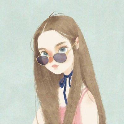 最新款女生手绘QQ头像！8张清新简约高清图来了