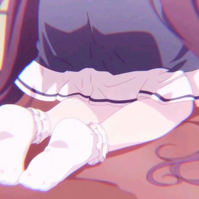 二次元女生动漫腿部部位头像 17张高清素材