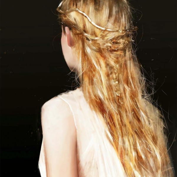 超带感！9张高清精致高冷霸气手绘女生头像