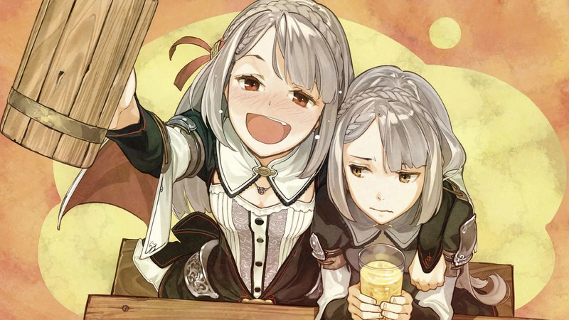 《黄昏天空之炼金术士》同人壁纸合集 绝美动漫少女与美食场景拉满氛围感