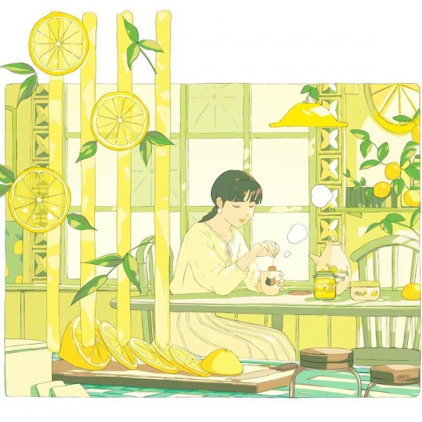 9张日常女生手绘插画头像 高清个性款直接存