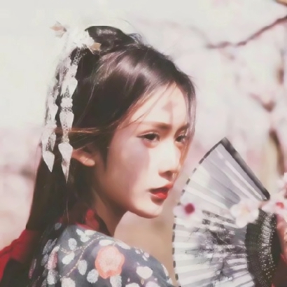 18张高清好看的古风真人女生头像合集