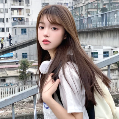 14张真人甜美元气女生头像 清新感拉满直接存