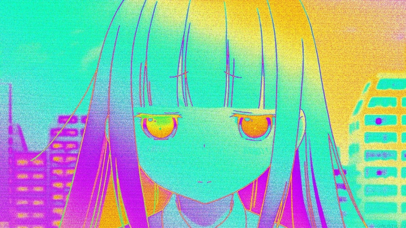 唯美二次元少女4K高清壁纸