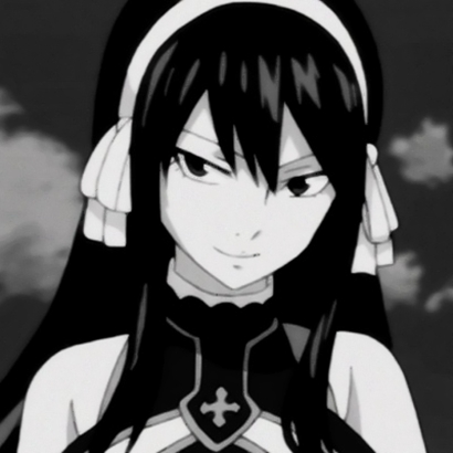 16张高清黑白丧系动漫女生头像 二次元颓废感拉满